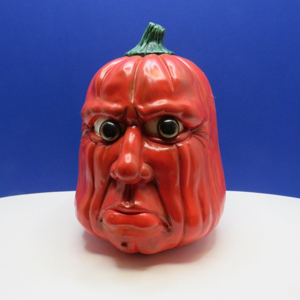 VTG 1988 Scioto Ceramic Jack O Lantern Halloween Decor.